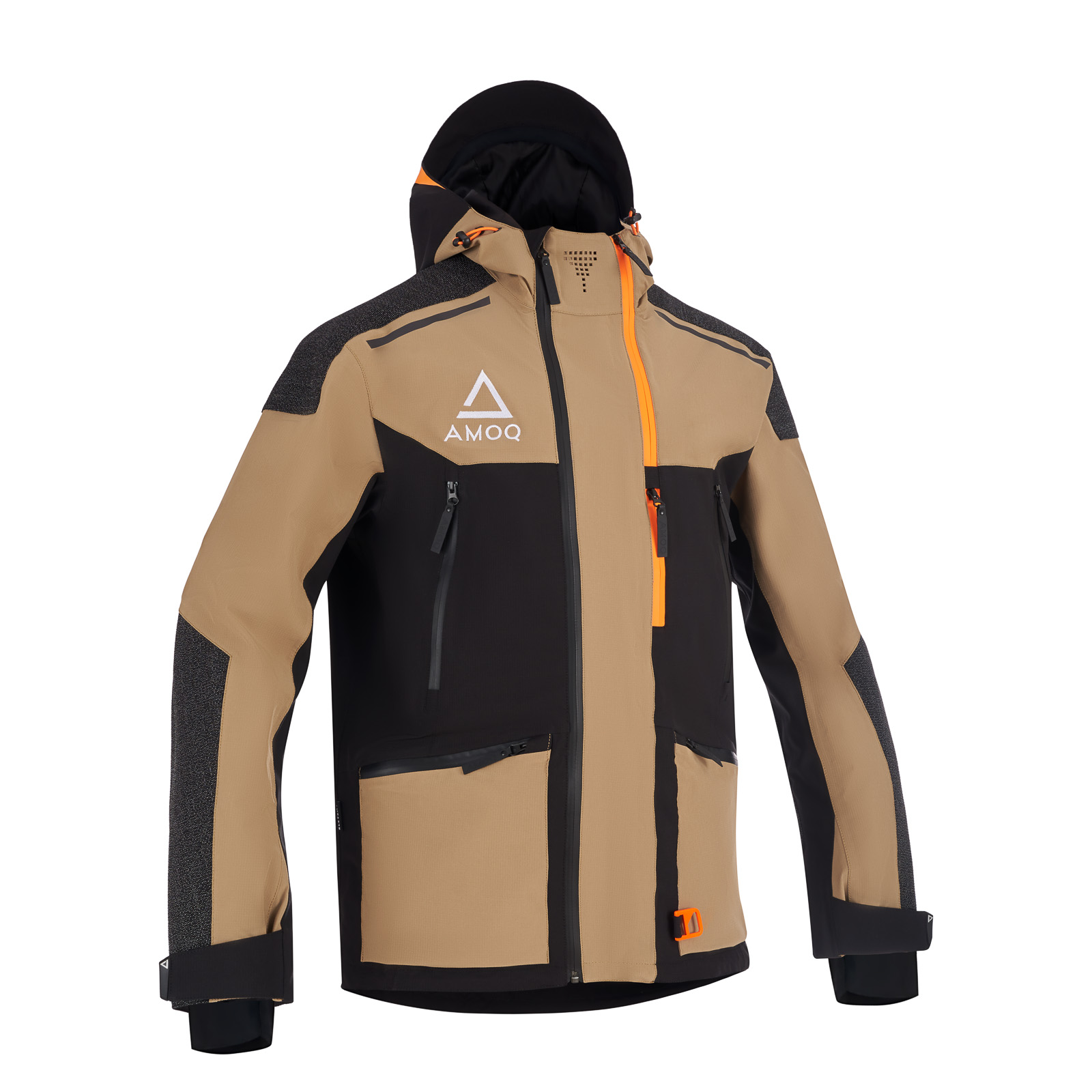 AMOQ Flex Light Jacka Beige/Svart