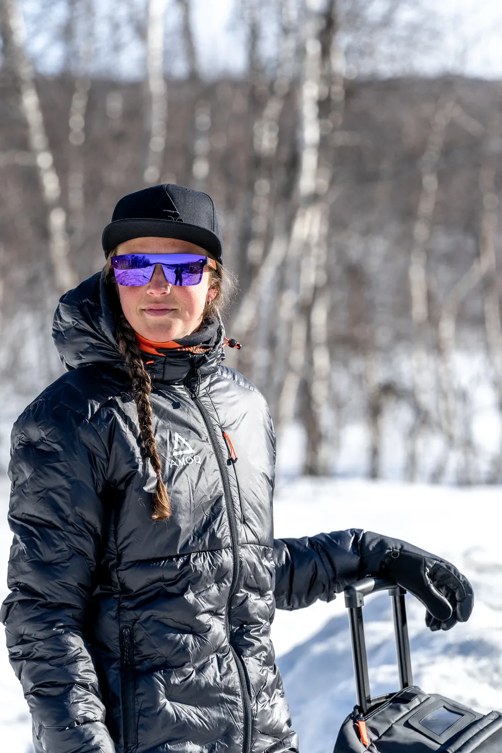 AMOQ Altitude Light Puffer Jacka Svart