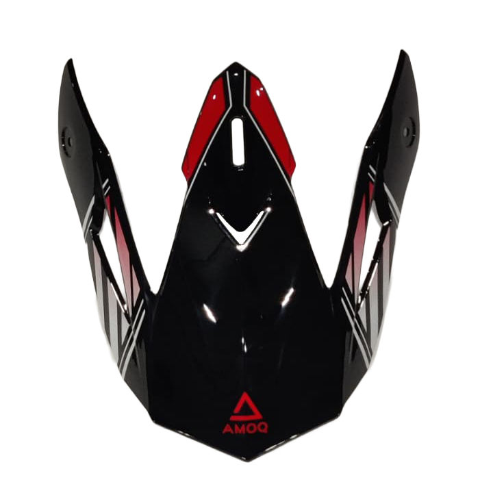 AMOQ Meteor V2 Skärm Axis Svart/Röd