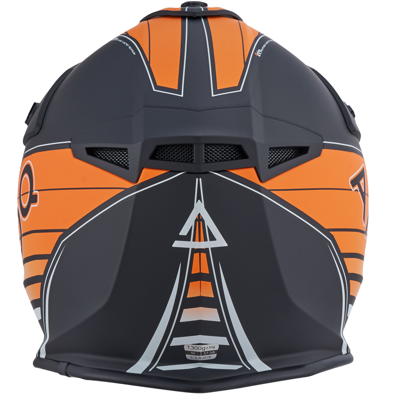 AMOQ Meteor V2 Hjälm Axis Svart/Orange