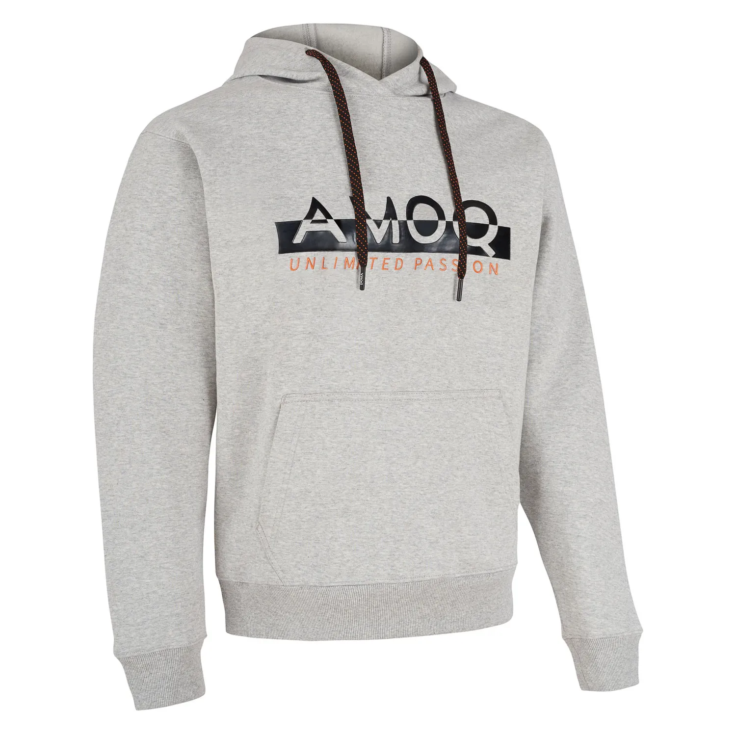 AMOQ Spirit Hoodie Grå Melange