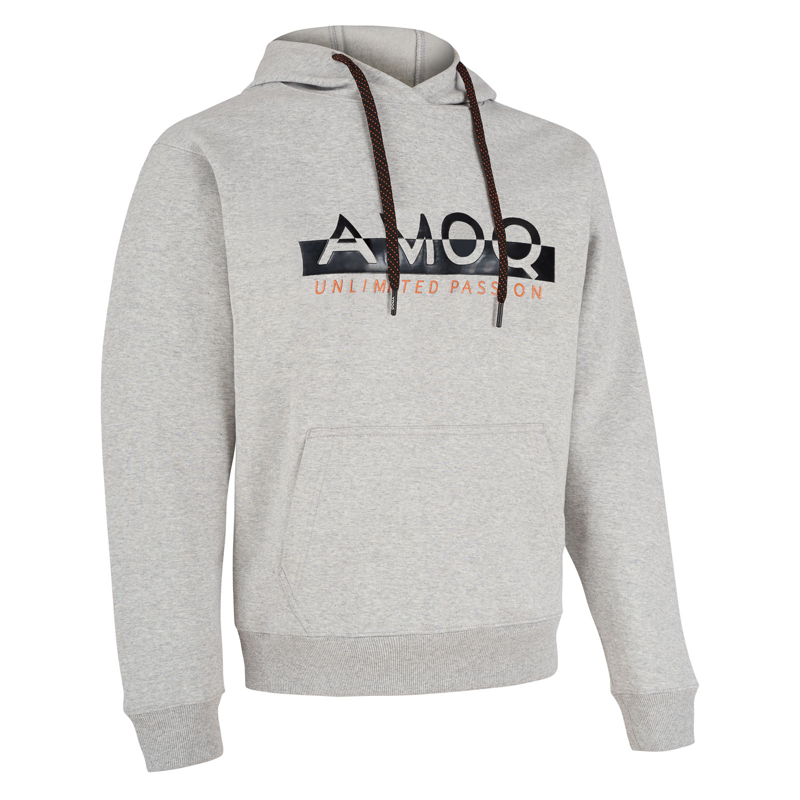 AMOQ Spirit Hoodie Grå Melange