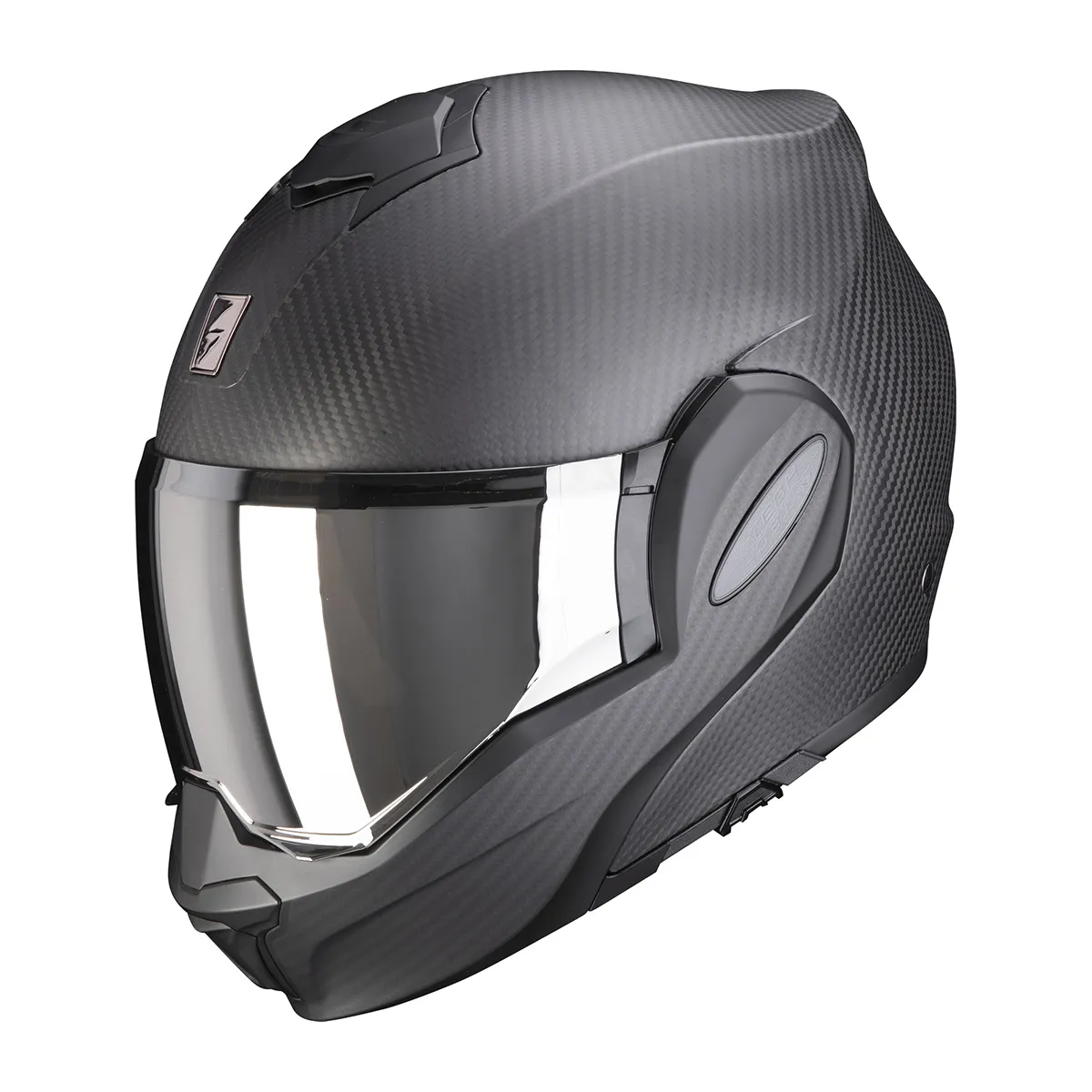 SCORPION Hjälm EXO-TECH EVO Carbon solid matt svart
