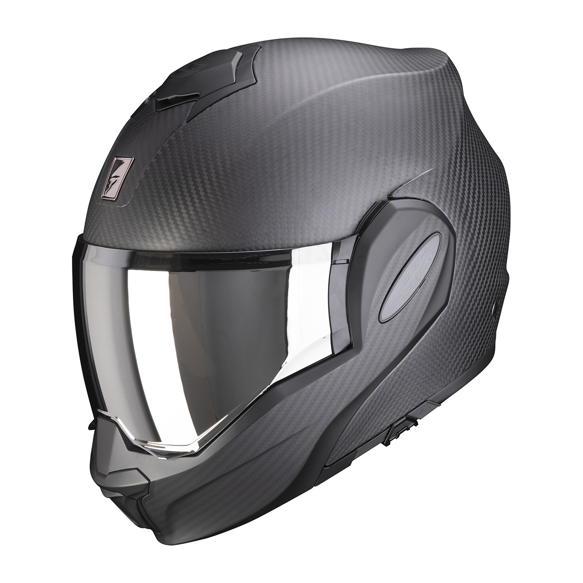 SCORPION Hjälm EXO-TECH EVO Carbon solid matt svart