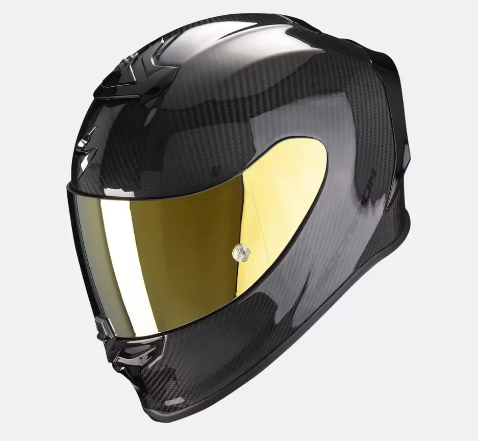 SCORPION Helmet EXO-R1 EVO CARBON AIR solid black XS