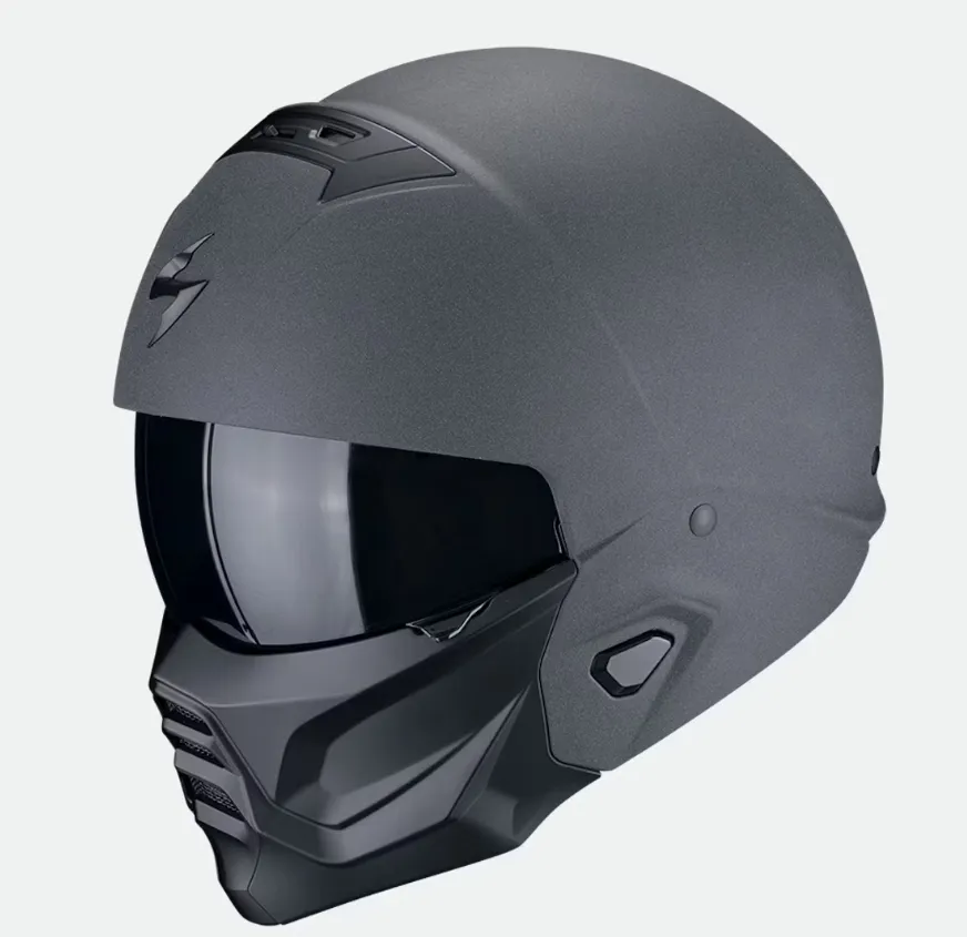 SCORPION Helmet EXO-COMBAT II graphite dark grey