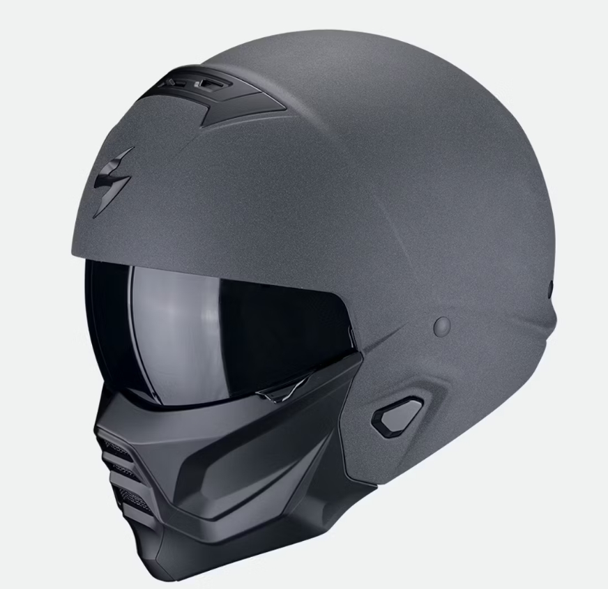 SCORPION Helmet EXO-COMBAT II graphite dark grey