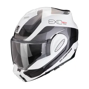 SCORPION Hjälm EXO-TECH EVO PRO Commuta vit/röd