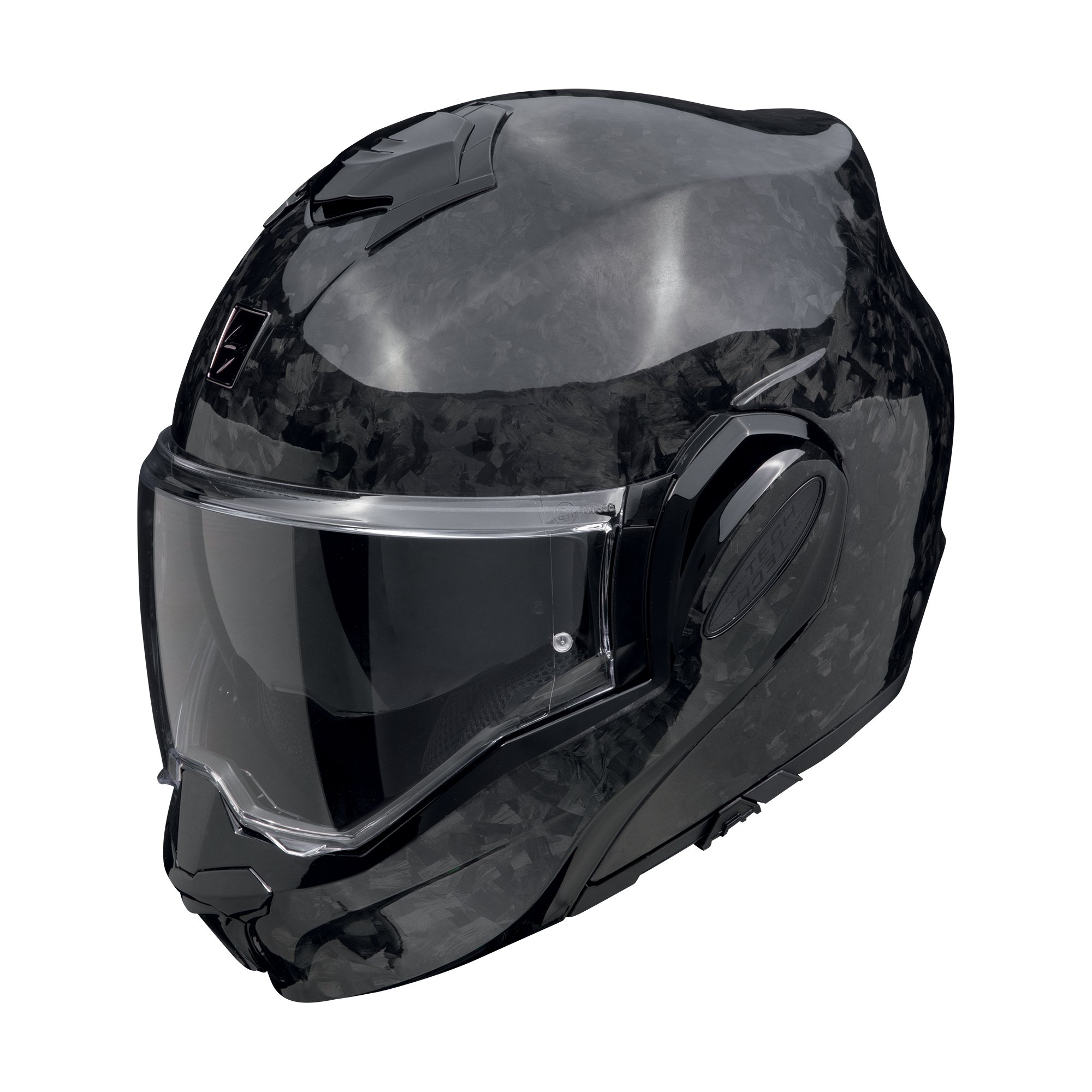 SCORPION Hjälm EXO-TECH Onyx Carbon Svart