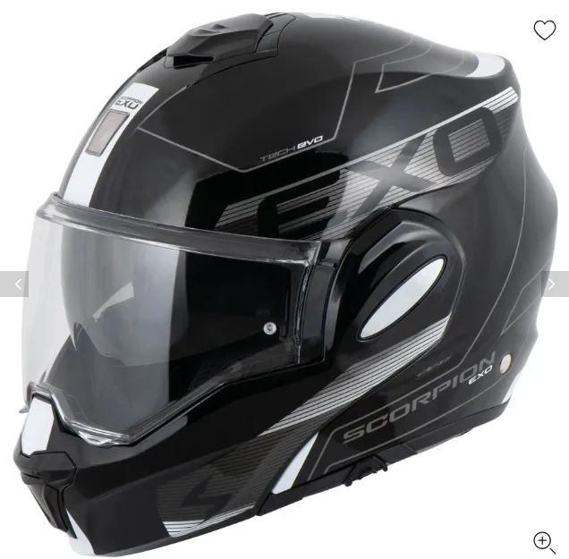 SCORPION EXO-TECH EVO TRAVELLER Black-White M