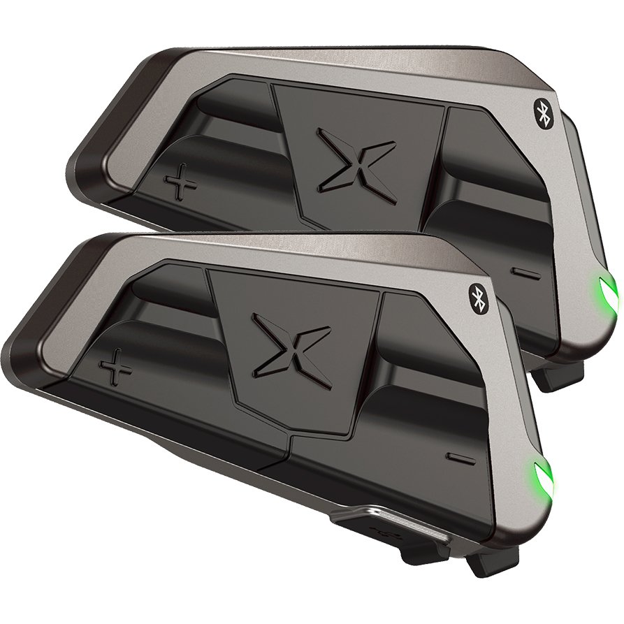 SCORPION EXO-COM LINK-1 Dual pack Dark Silver