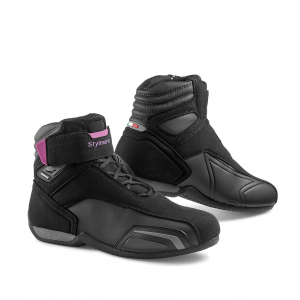 Stylmartin Sko Dam Vector Vattentät Svart/Rosa