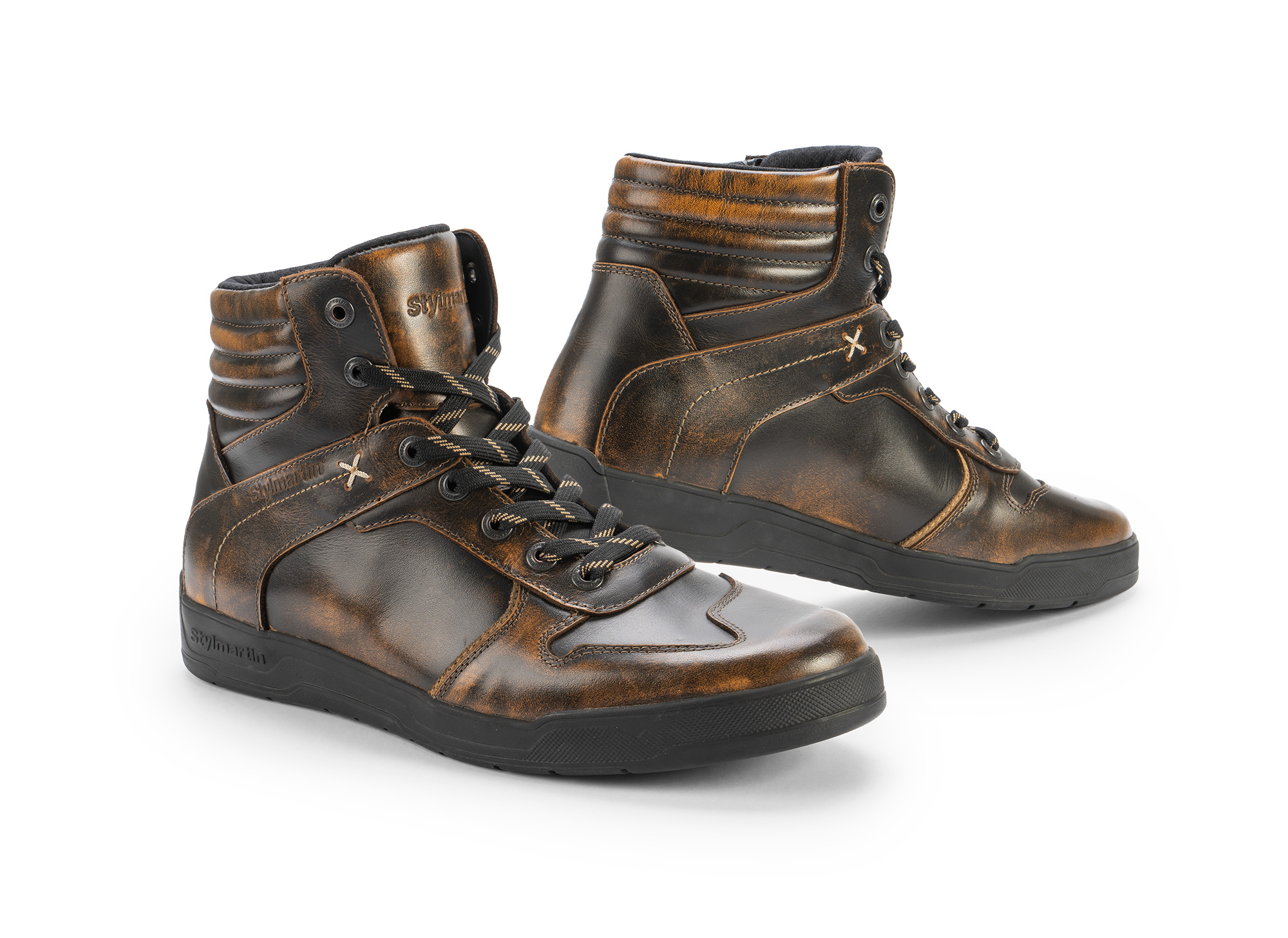 Stylmartin Shoes Iron Vattentät Brons
