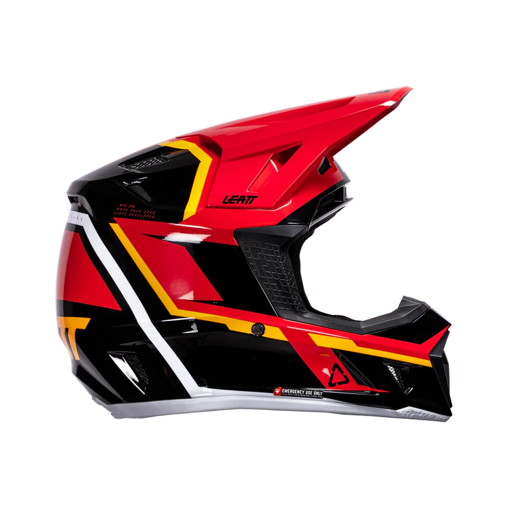 Leatt Hjälm+Goggles Moto 7.5 Röd V26