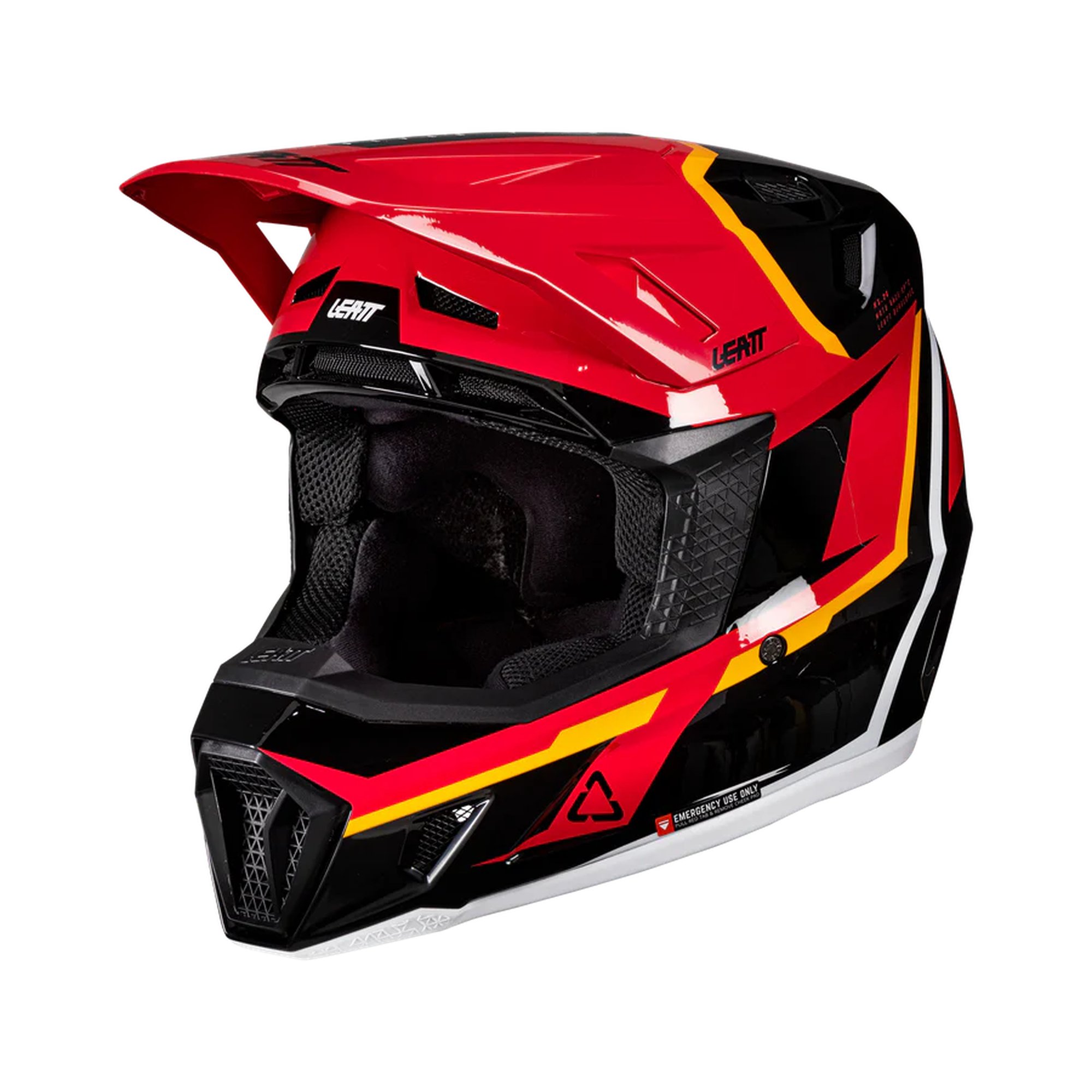 Leatt Hjälm+Goggles Moto 7.5 Röd V26