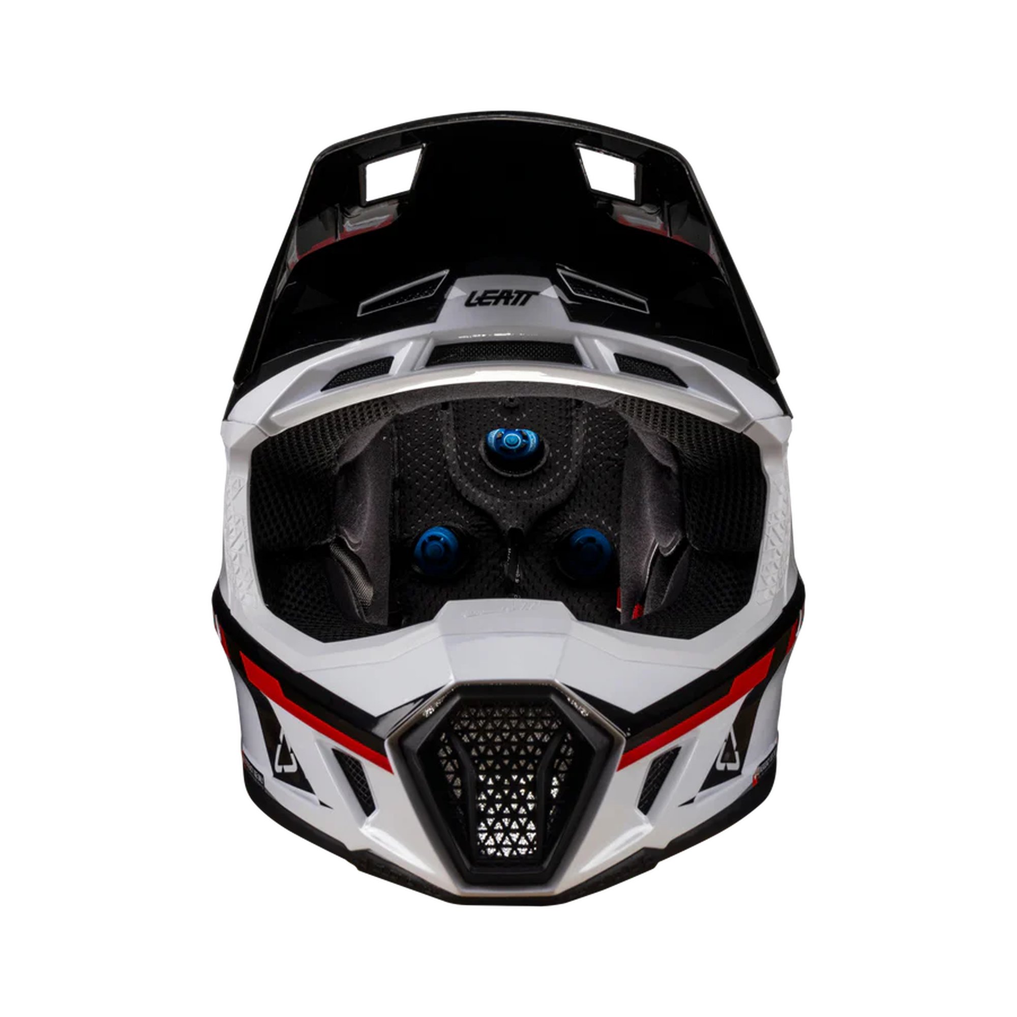 Leatt Hjälm+Goggles Moto 7.5 Vit/Röd V26
