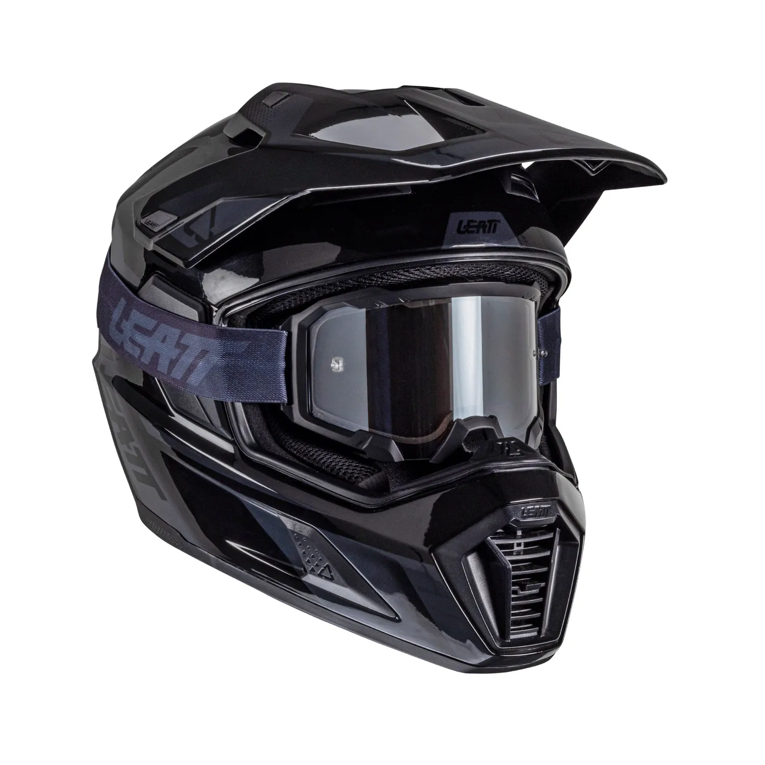 Leatt Hjälm + Goggles ADV 8.5 Svart/Grå