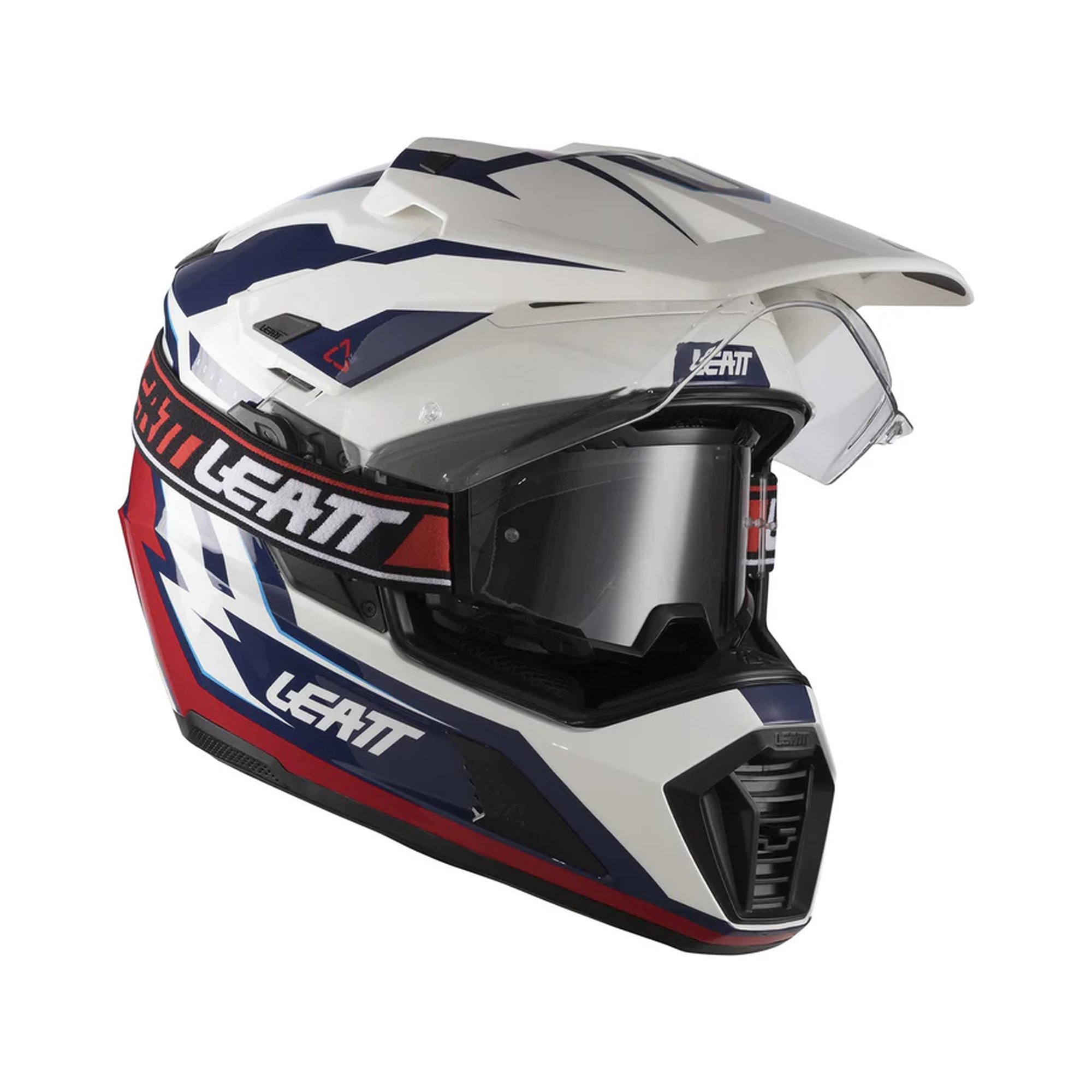 Leatt Hjälm + Goggles ADV 7.5 Blå/Röd