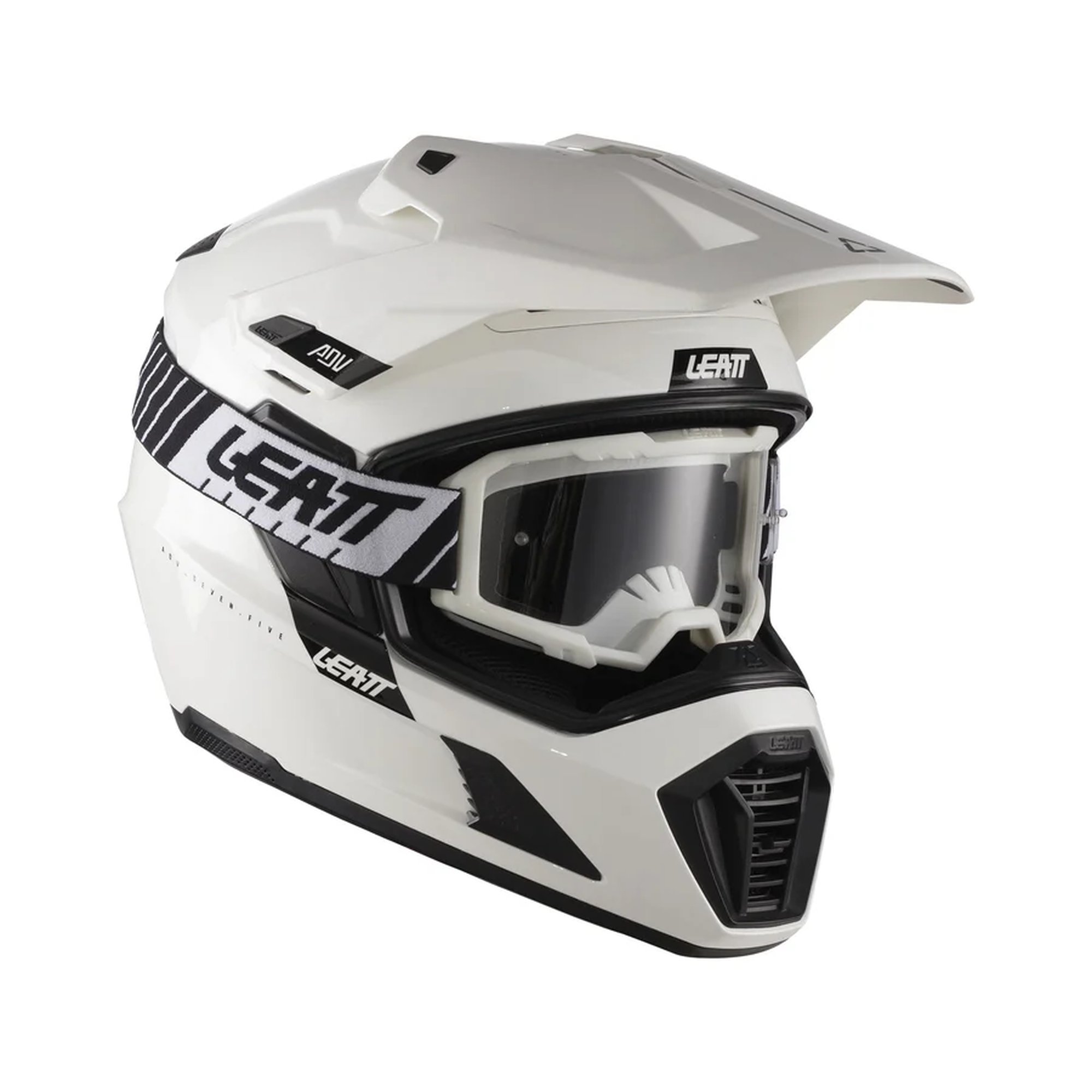 Leatt Hjälm + Goggles ADV 7.5 Vit