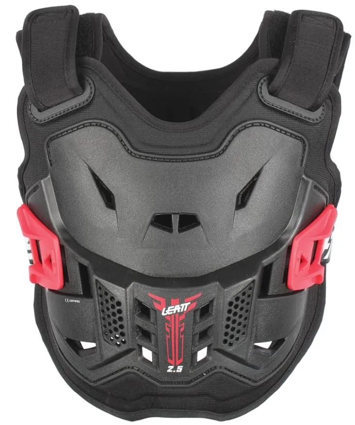 Leatt Skyddsväst 2.5 Svart/Röd Barn 110-134cm