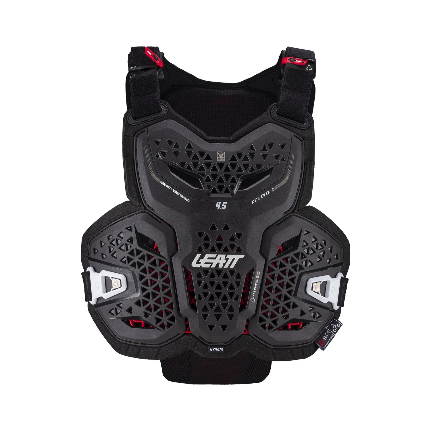 Leatt Bröstpansar 4.5 Hybrid Svart
