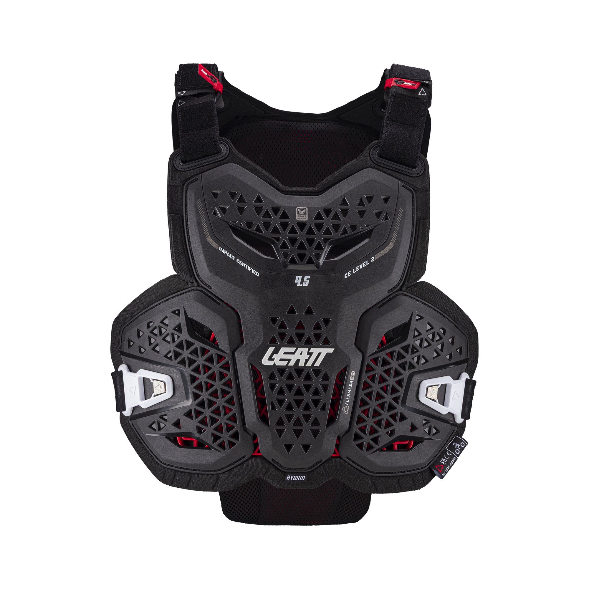 Leatt Bröstpansar 4.5 Hybrid Svart