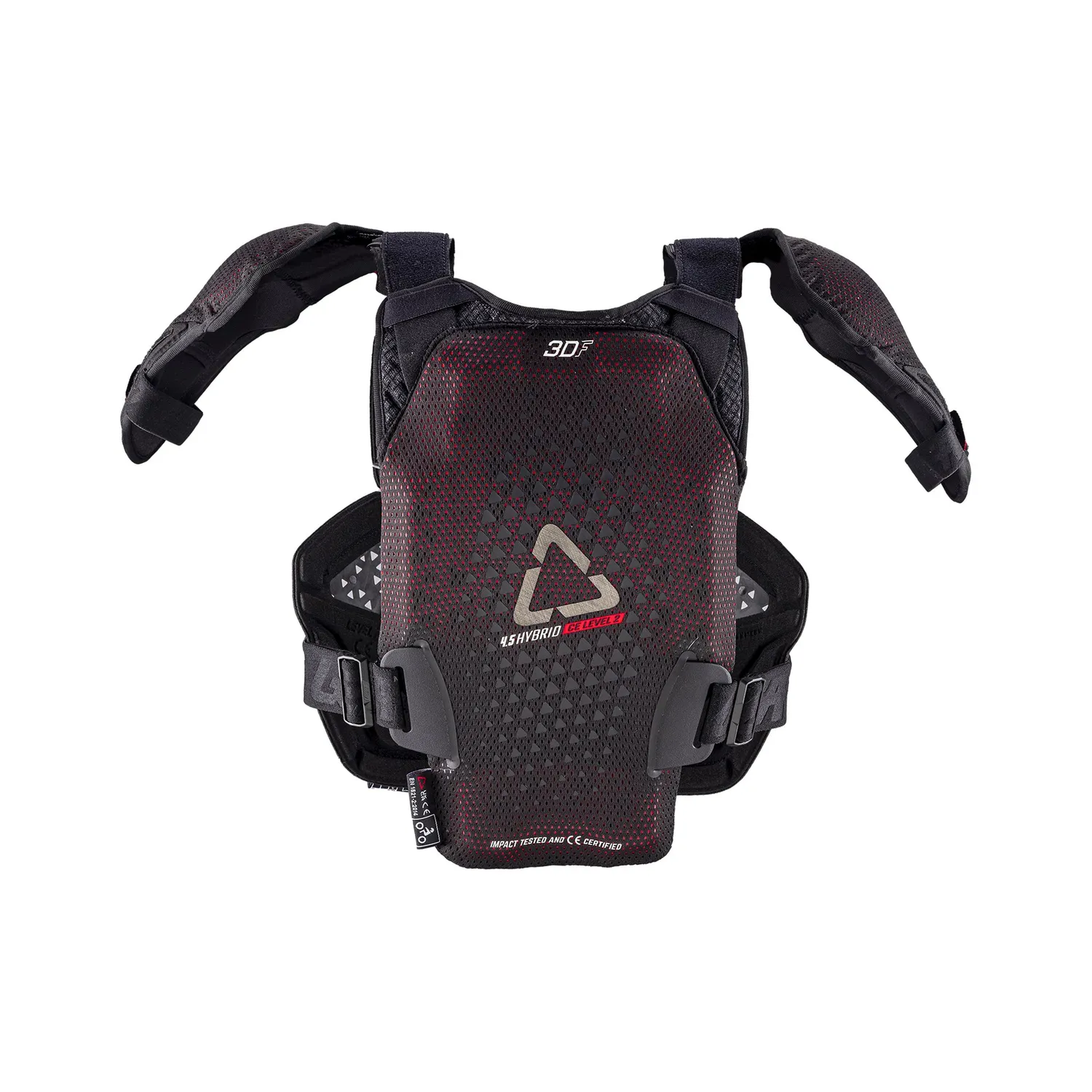 Leatt Bröstpansar 4.5 Hybrid Pro Jr Svart