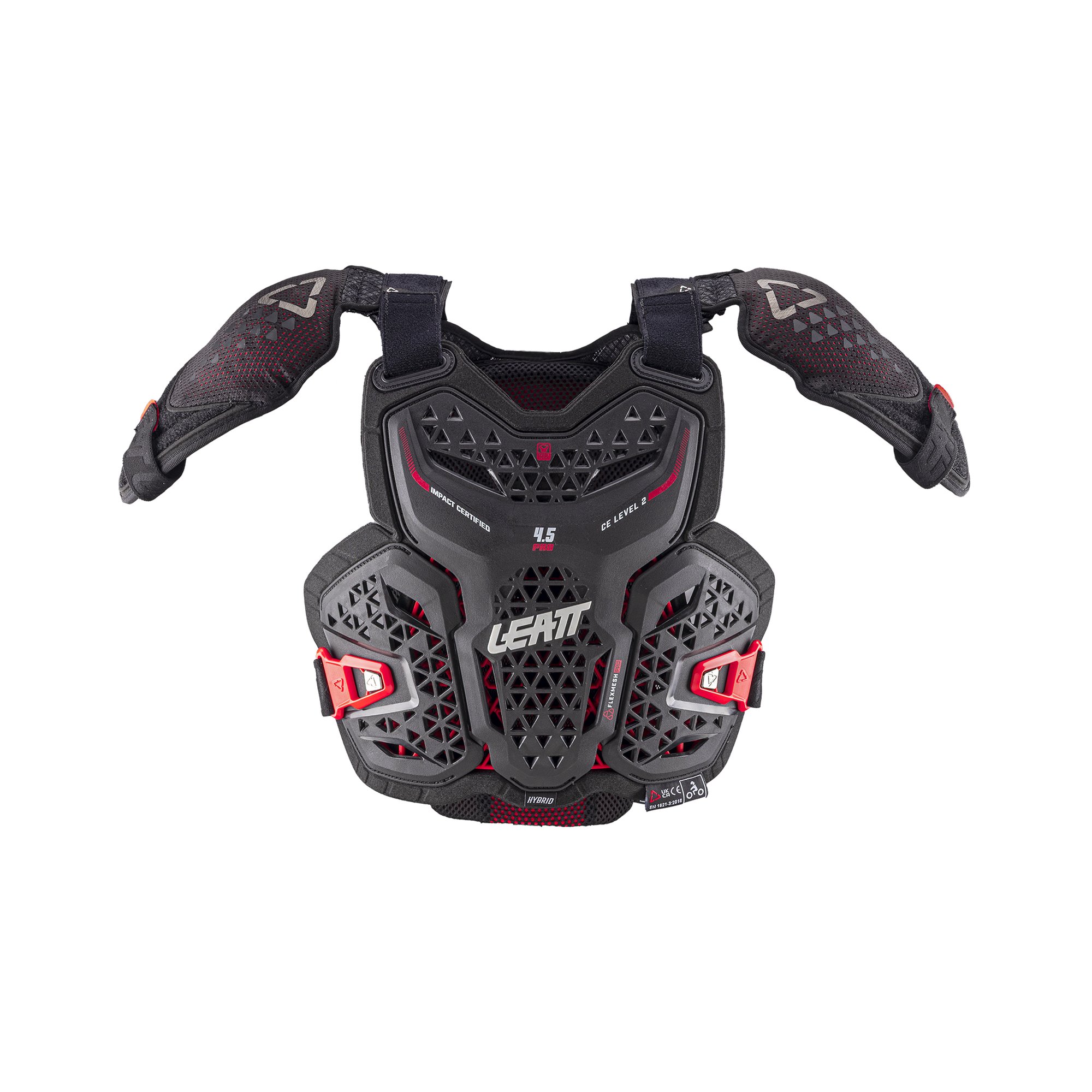 Leatt Bröstpansar 4.5 Hybrid Pro Jr Svart