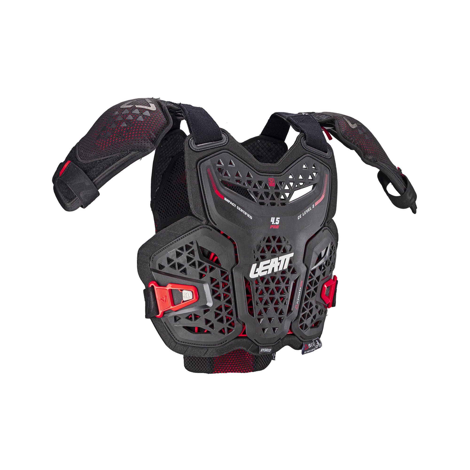 Leatt Bröstpansar 4.5 Hybrid Pro Jr Svart
