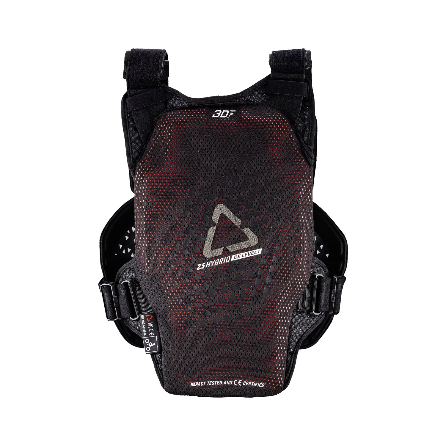 Leatt Bröstpansar 2.5 Hybrid Jr Svart