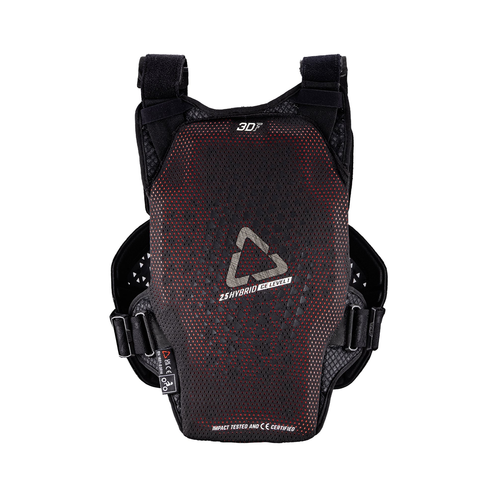 Leatt Bröstpansar 2.5 Hybrid Jr Svart
