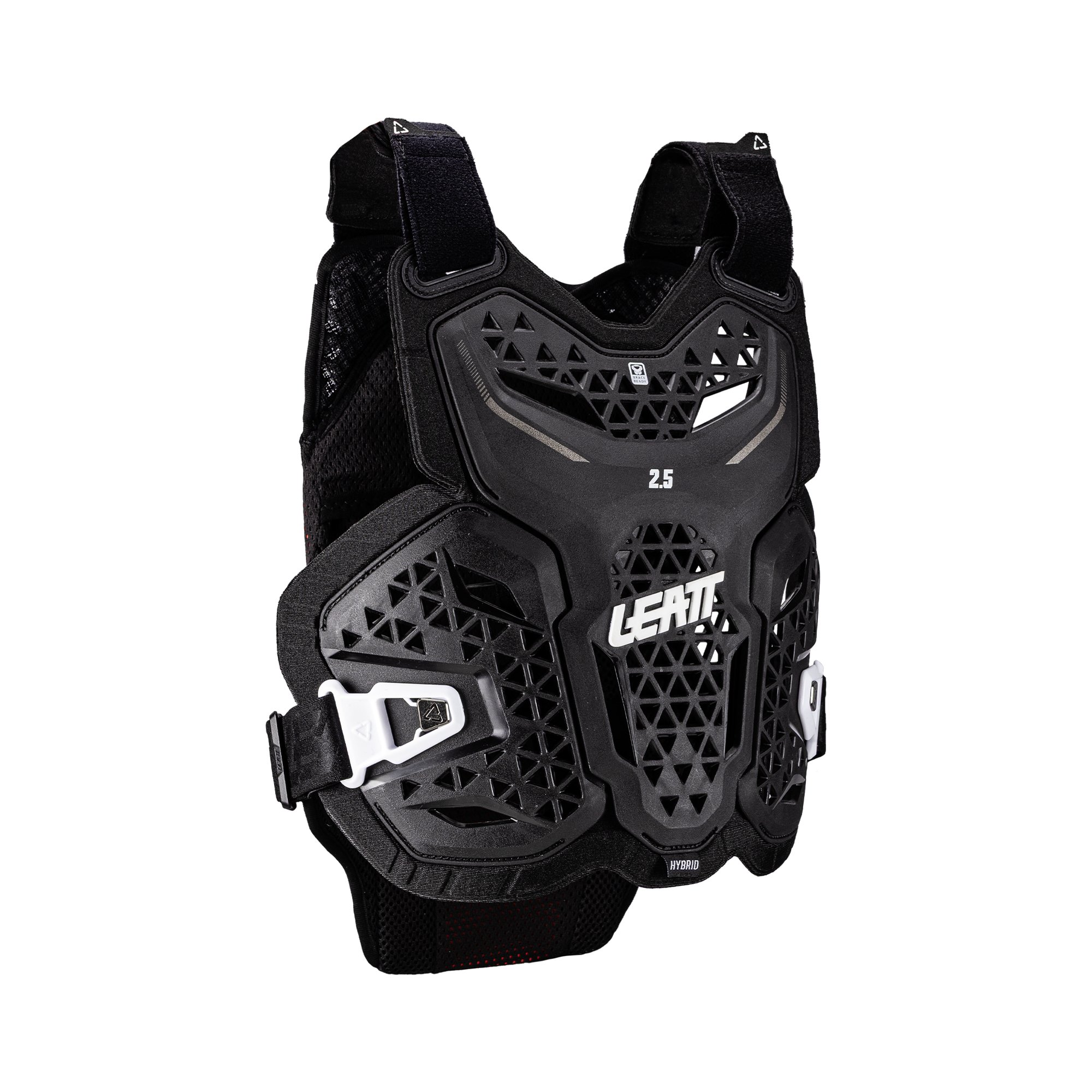 Leatt Bröstpansar 2.5 Hybrid Jr Svart