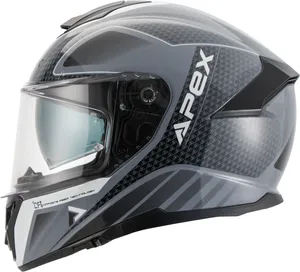APEX Hjälm FT300 New York grå/svart