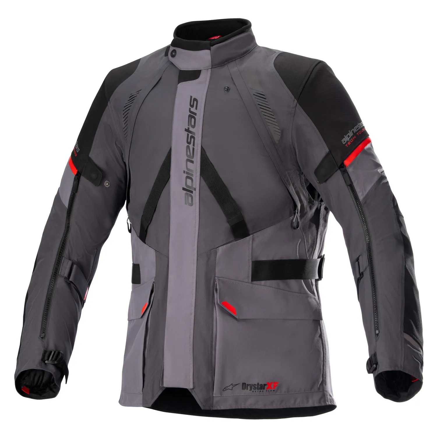 Alpinestars Jacka Monteira Drystar XF Grå/Svart/Röd