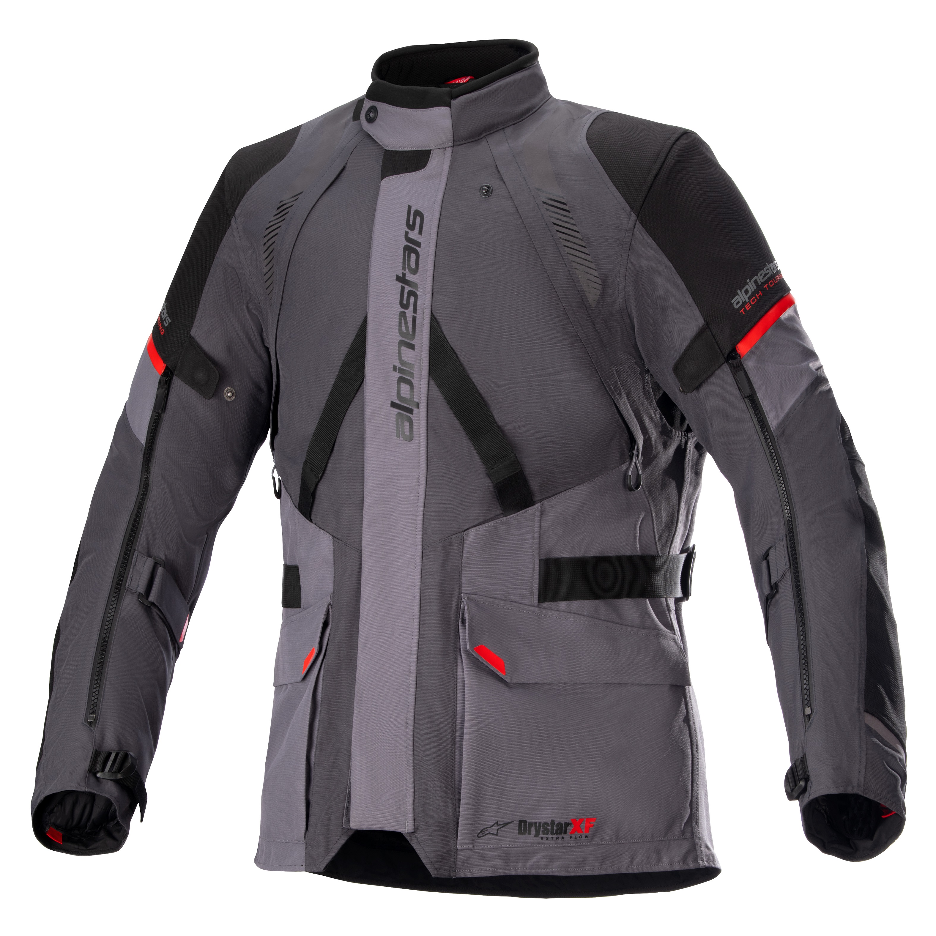 Alpinestars Jacka Monteira Drystar XF Grå/Svart/Röd