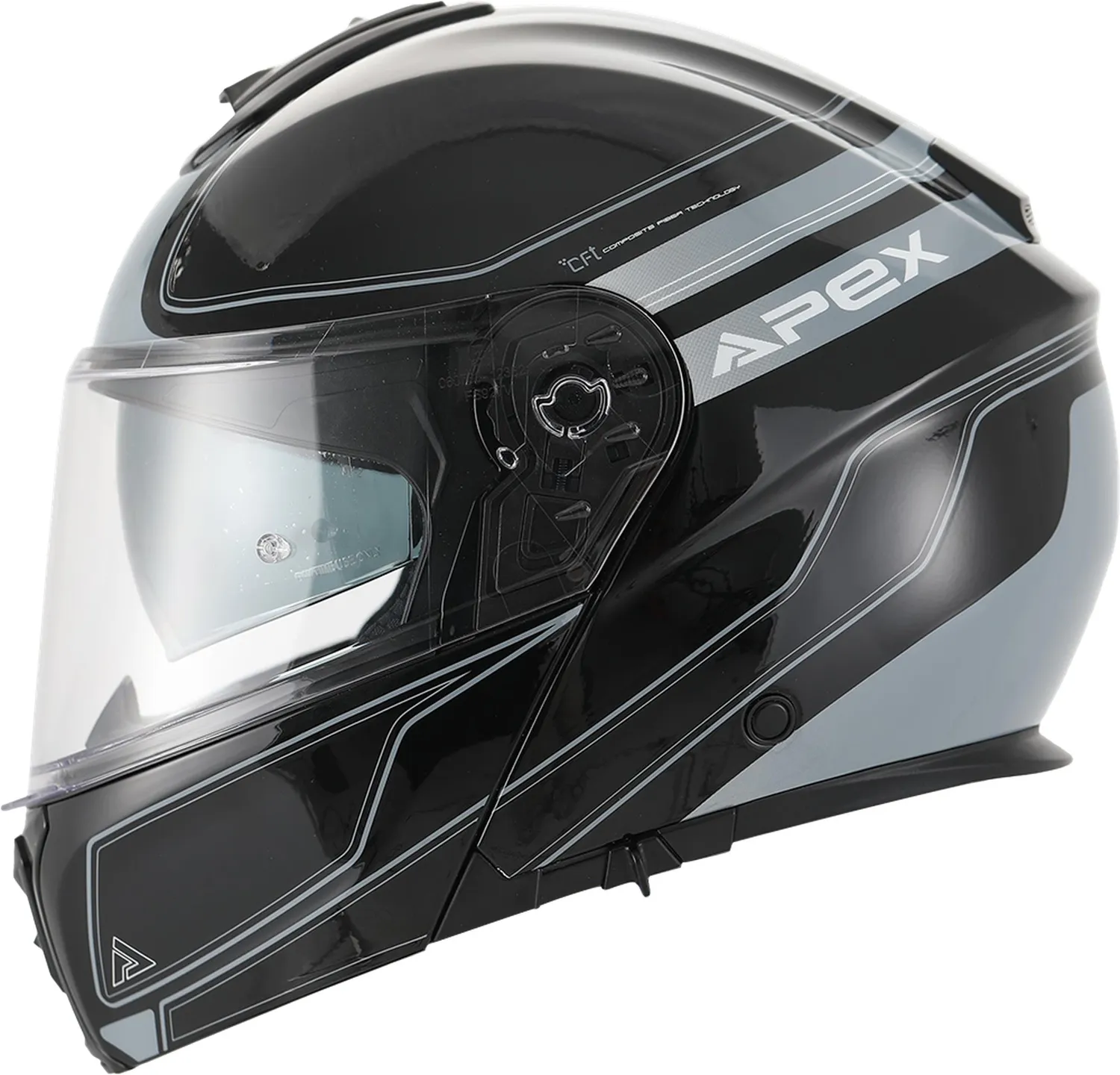APEX Hjälm MT300 Sydney svart/silver