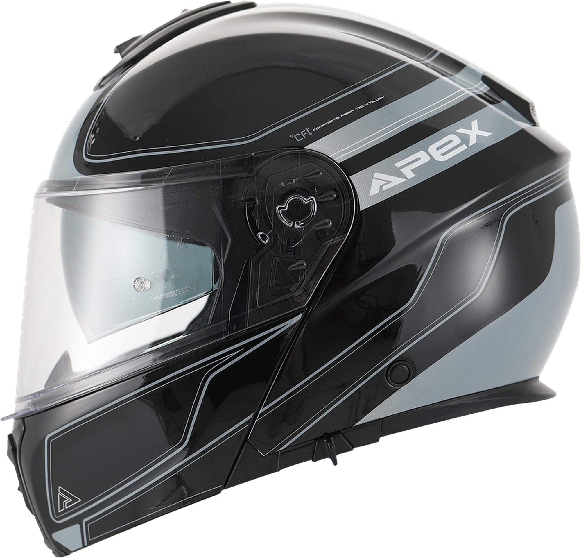 APEX Hjälm MT300 Sydney svart/silver