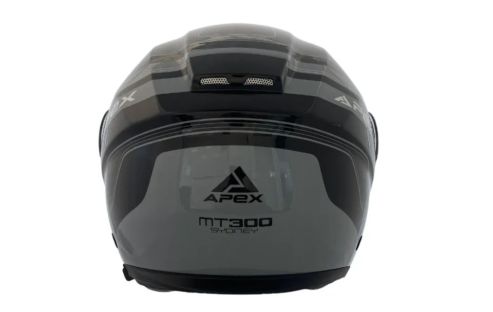 APEX Hjälm MT300 Sydney svart/silver
