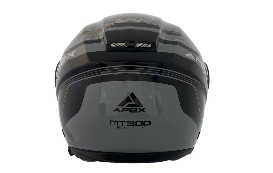 APEX Hjälm MT300 Sydney svart/silver