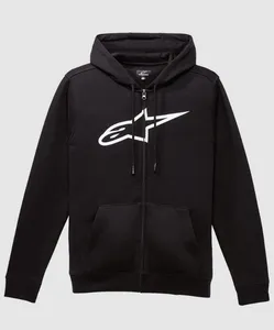 Alpinestars Fleece Angeless Zip Hoodie v3 Svart/Vit