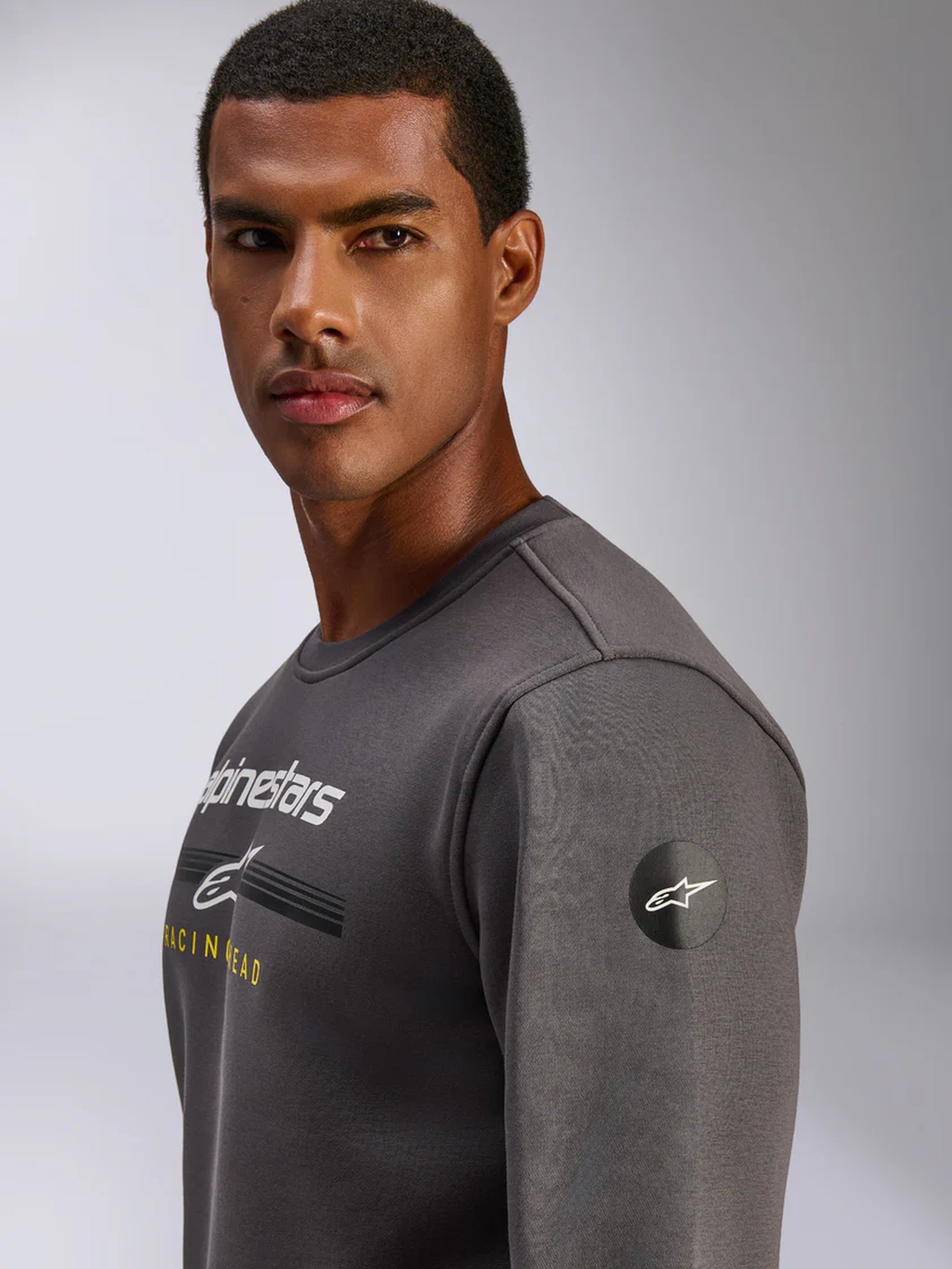Alpinestars Fleece Bettern Crew Grå