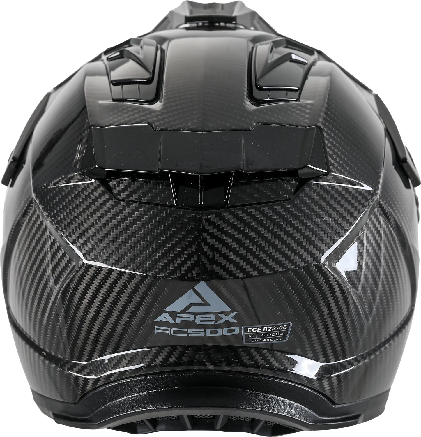 APEX Hjälm AC500 Carbon glansig
