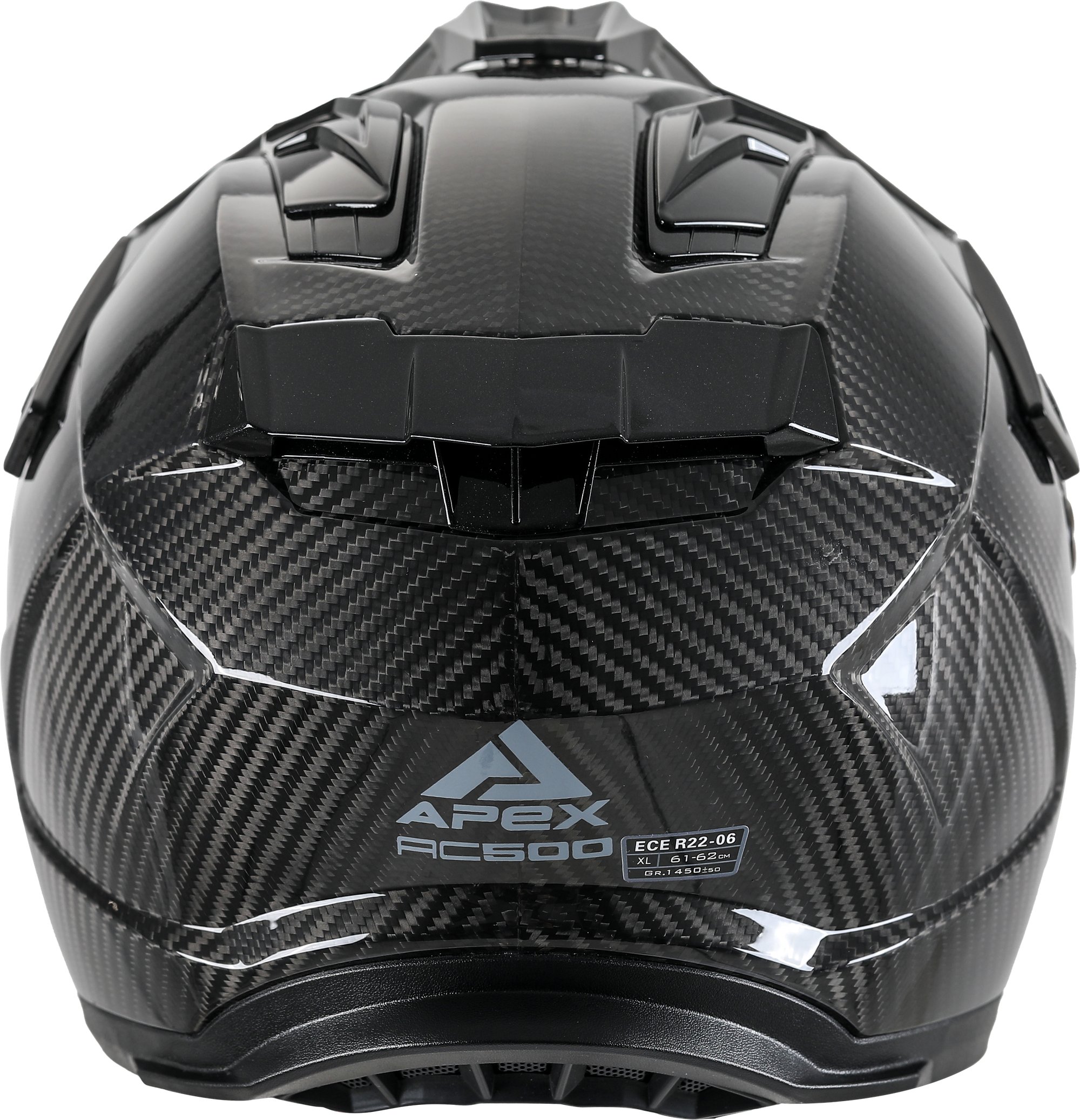 APEX Hjälm AC500 Carbon glansig
