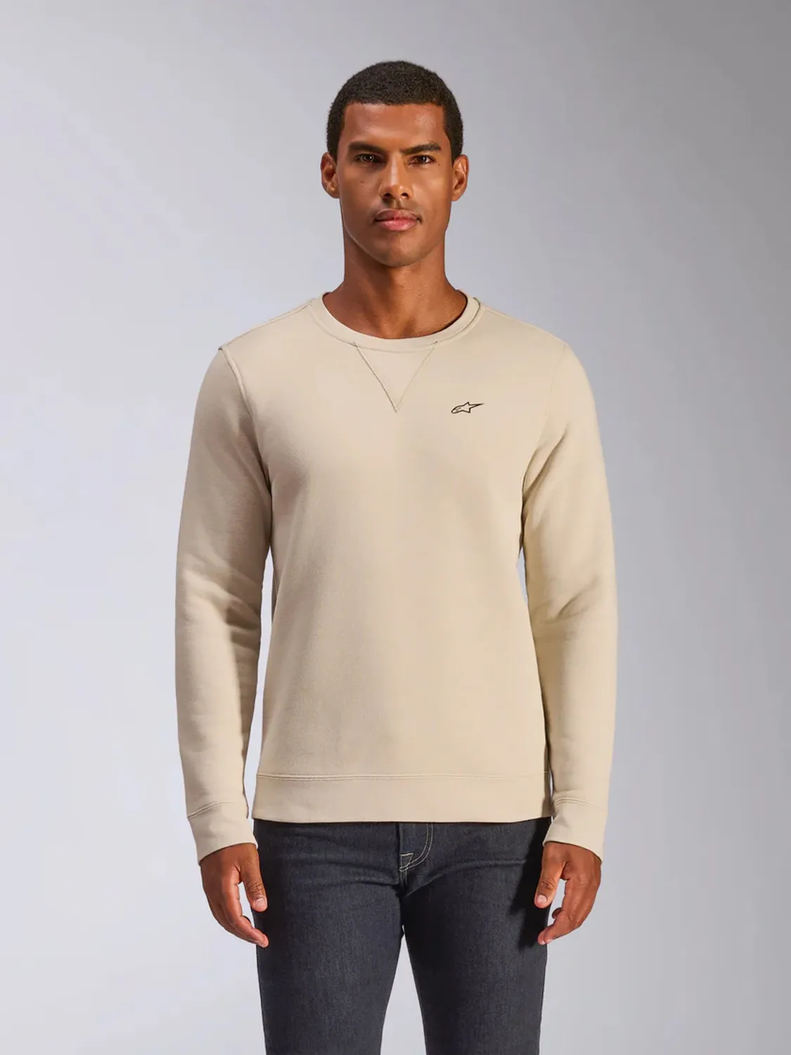 Alpinestars Fleece Positive Crew Off Vit