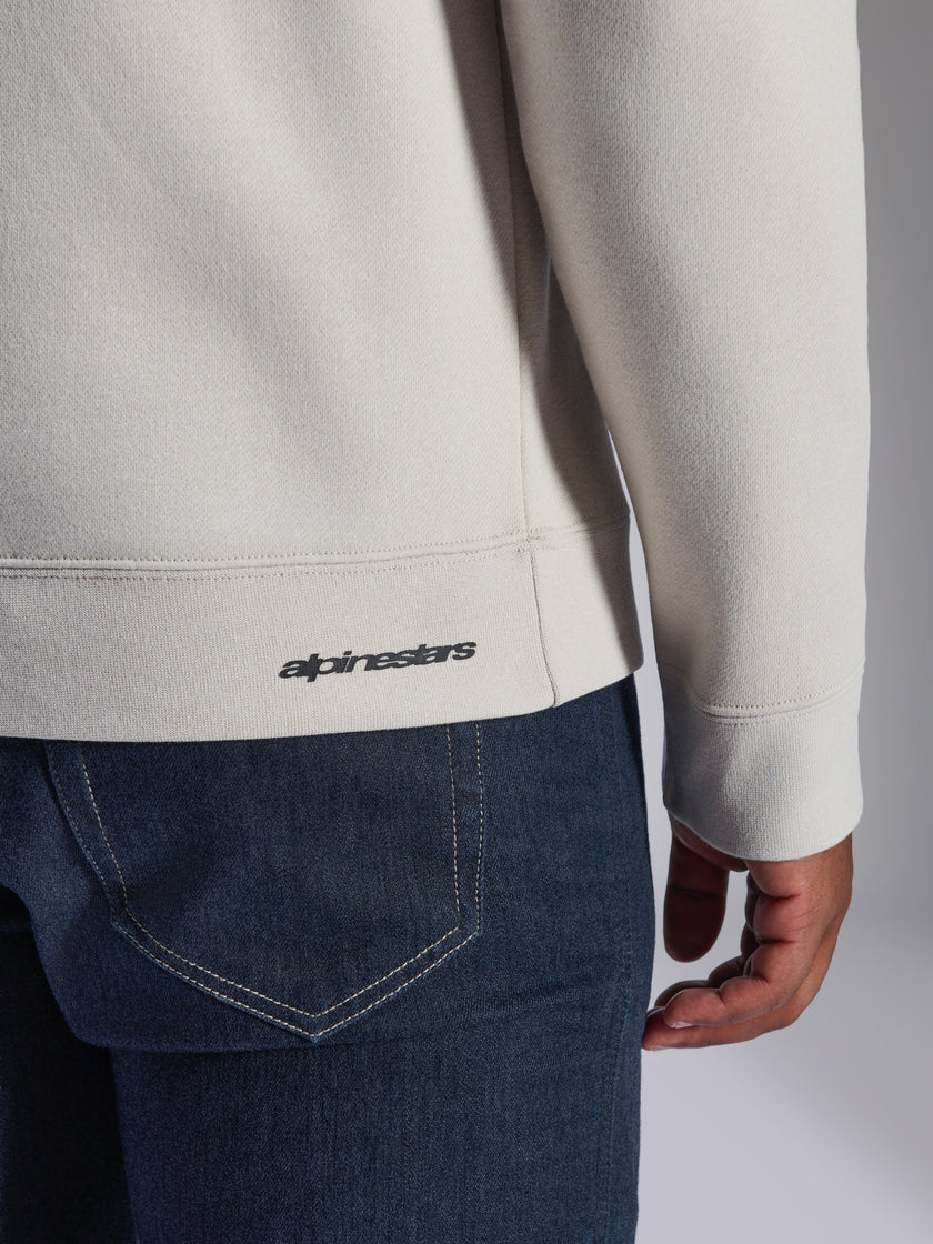 Alpinestars Fleece Positive Crew Off Vit