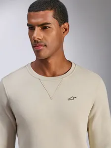 Alpinestars Fleece Positive Crew Off Vit