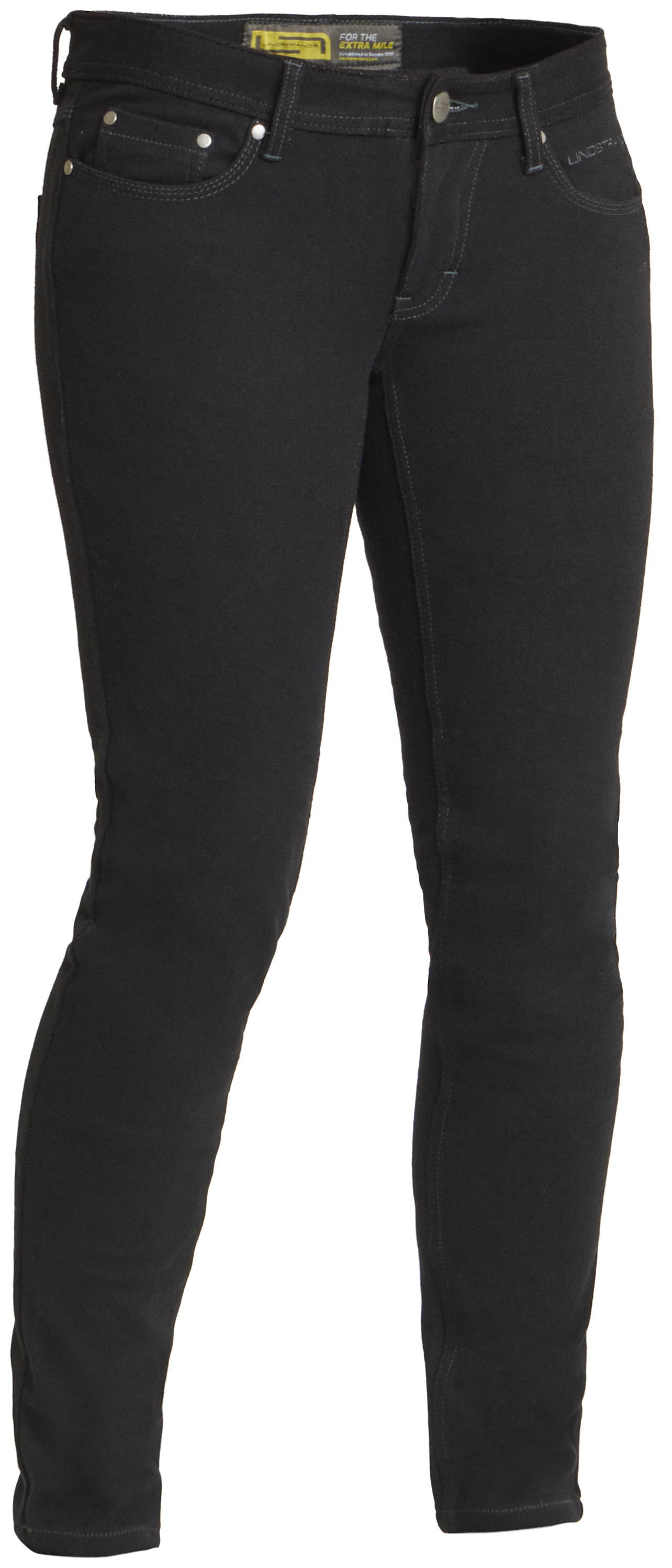 Lindstrands Jeans Fide Dam Svart