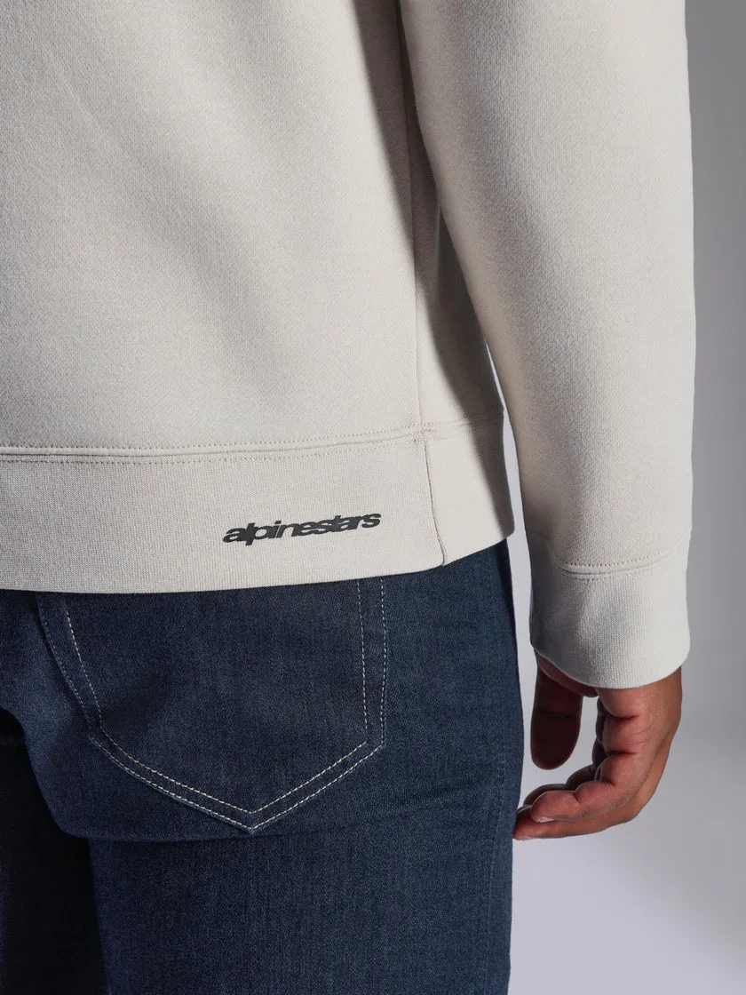 Alpinestars Fleece Positive Crew Off Vit