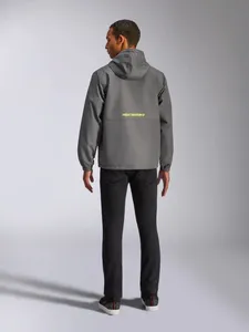 Alpinestars Jacka Speeder Chromium Windbreaker Grå Fluo Gul 