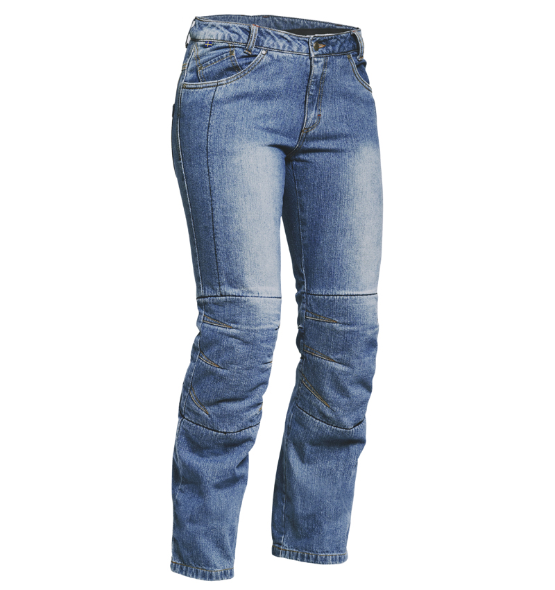 Lindstrands Jeans Wrap Dam Blå